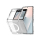 Etui do telefonów TECH-PROTECT FLEXAIR HYBRID MAGSAFE GALAXY Z FLIP 6 / 7 FE CLEAR 5906302330621